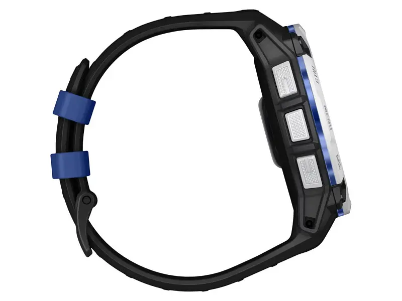 Смарт-годинник Garmin Instinct 3 50mm Solar Whitestone with Black Band (010-02935-03/43) - фото 6