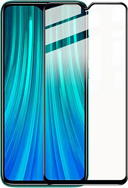 Захисне скло Tempered Glass 9D Full Glue Xiaomi Redmi Note 8 Pro black - фото 2