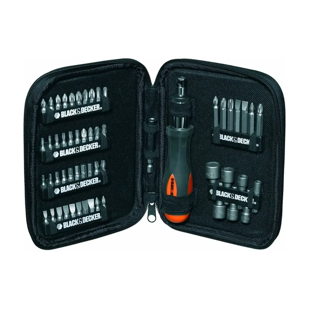 Набор инструментов Black&Decker A7104-XJ 56 шт. (A7104) - фото 2