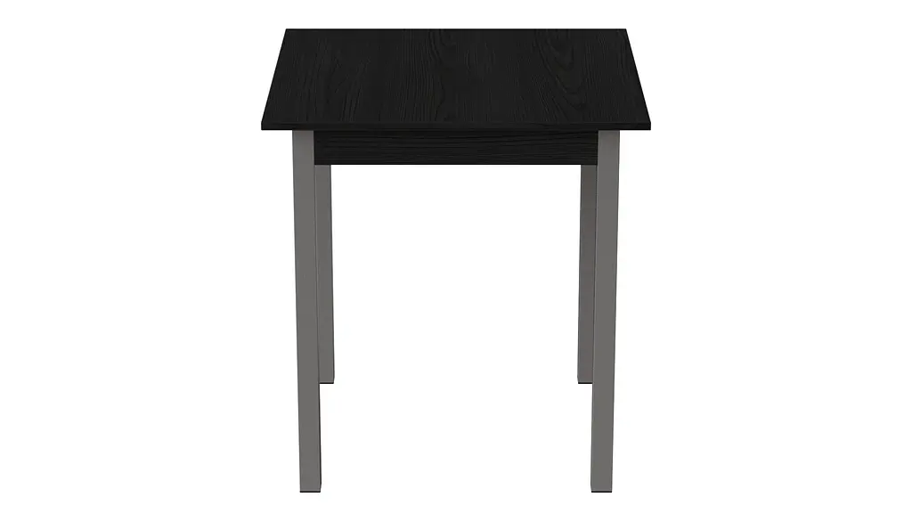 Стіл кухонний Ferrum-decor Дієго 75x80x80 Сірий ДСП Сосна Кембра 16мм (FRD-105714) - фото 3