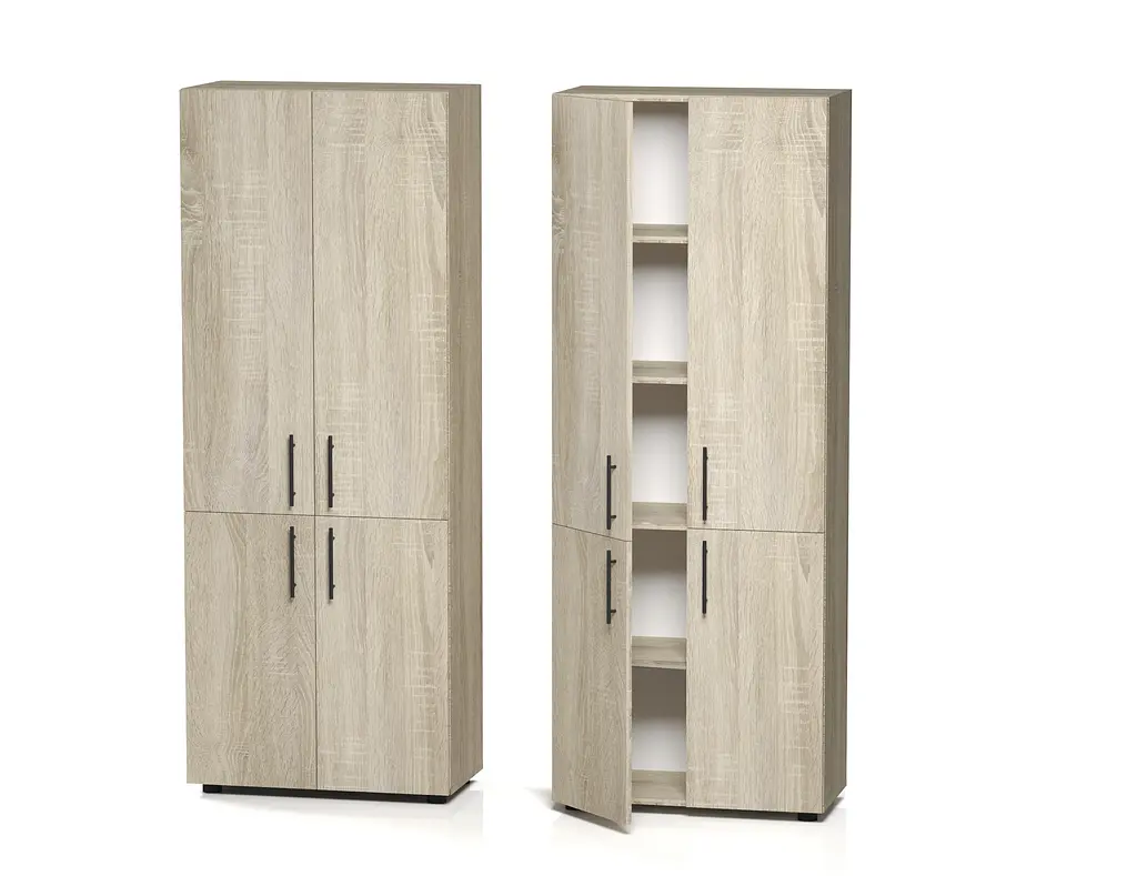 Шкаф для документов закрытый ОП-614 Orange-Line 700х347х1825 Дуб сонома - фото 2