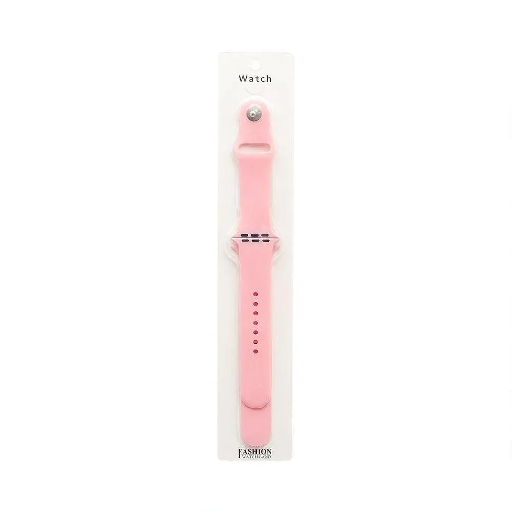 Ремінець для смарт-годинника Apple Watch 38/40/41 мм Grand Band Silicone помаранчевий - фото 3