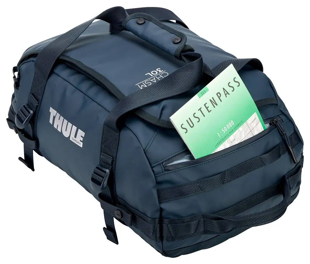 Спортивная сумка Thule Chasm Duffel 30L (Darkest Blue) 3205586 (TH 3205586) - фото 6
