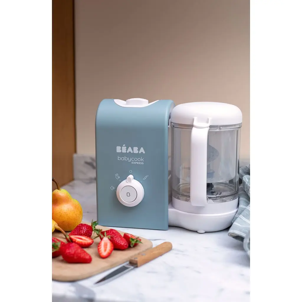Пароварка-блендер Beaba Babycook Express Blue (916303) - фото 17