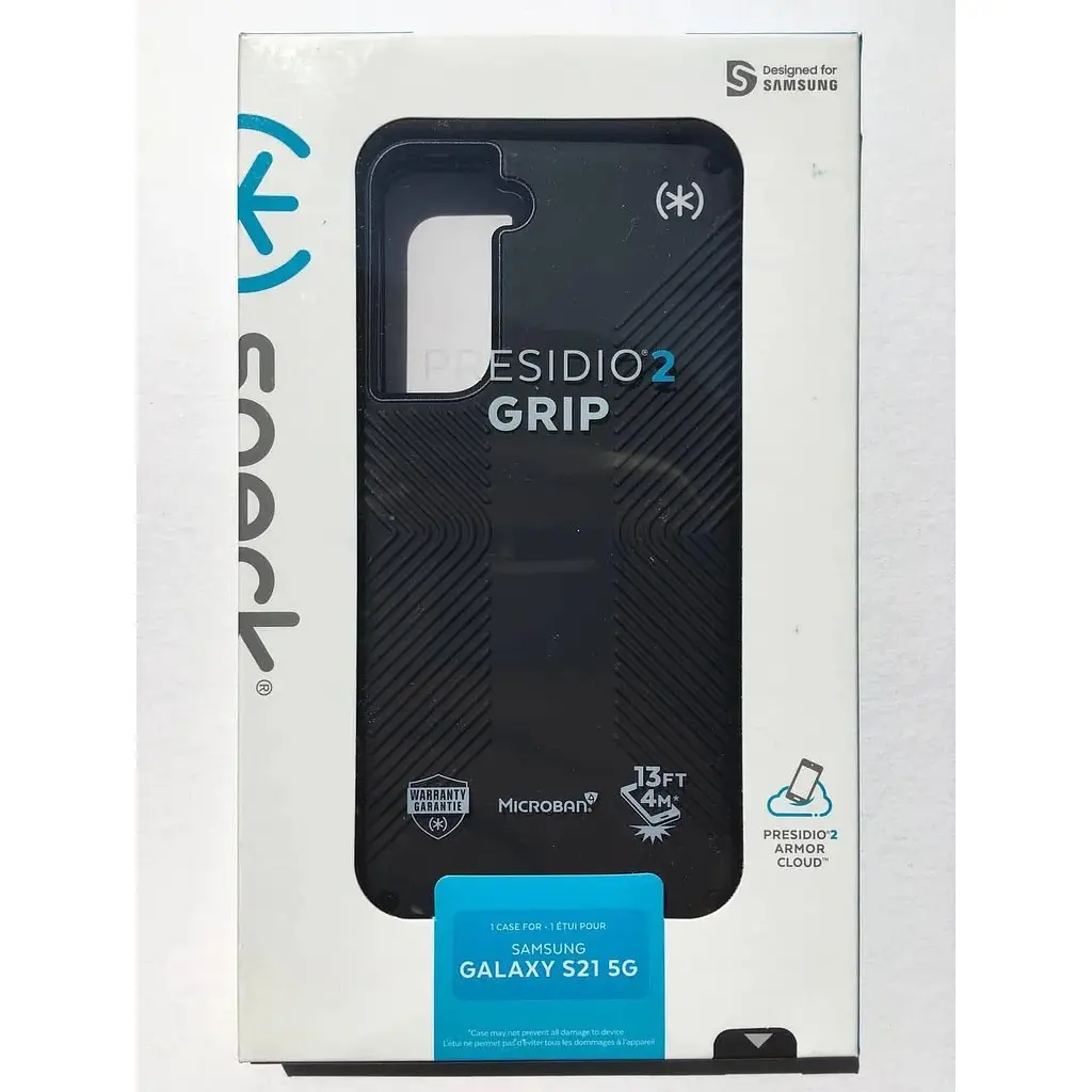 Противоударный чехол Speck Presidio2 Grip для Samsung Galaxy S21 (6.2") Black 139888-9128 - фото 2