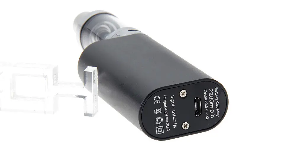 Электронная сигарета ATVS Lite 40w Kit Черный (sn183) - фото 2