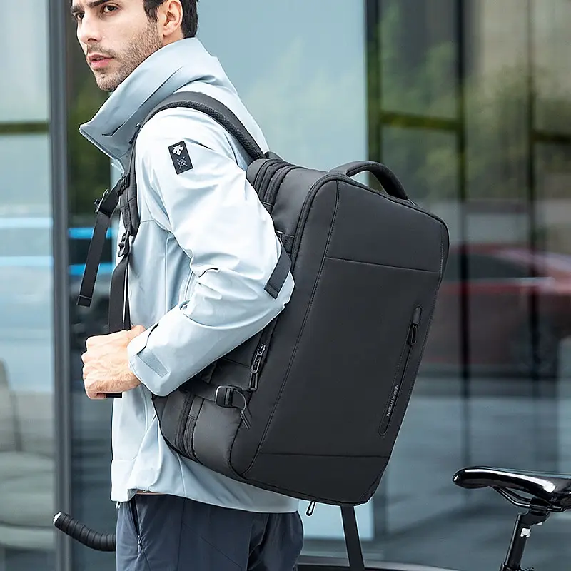 Рюкзак Mark Ryden MR9299KR Big Size з можливістю розширення Чорний - фото 6