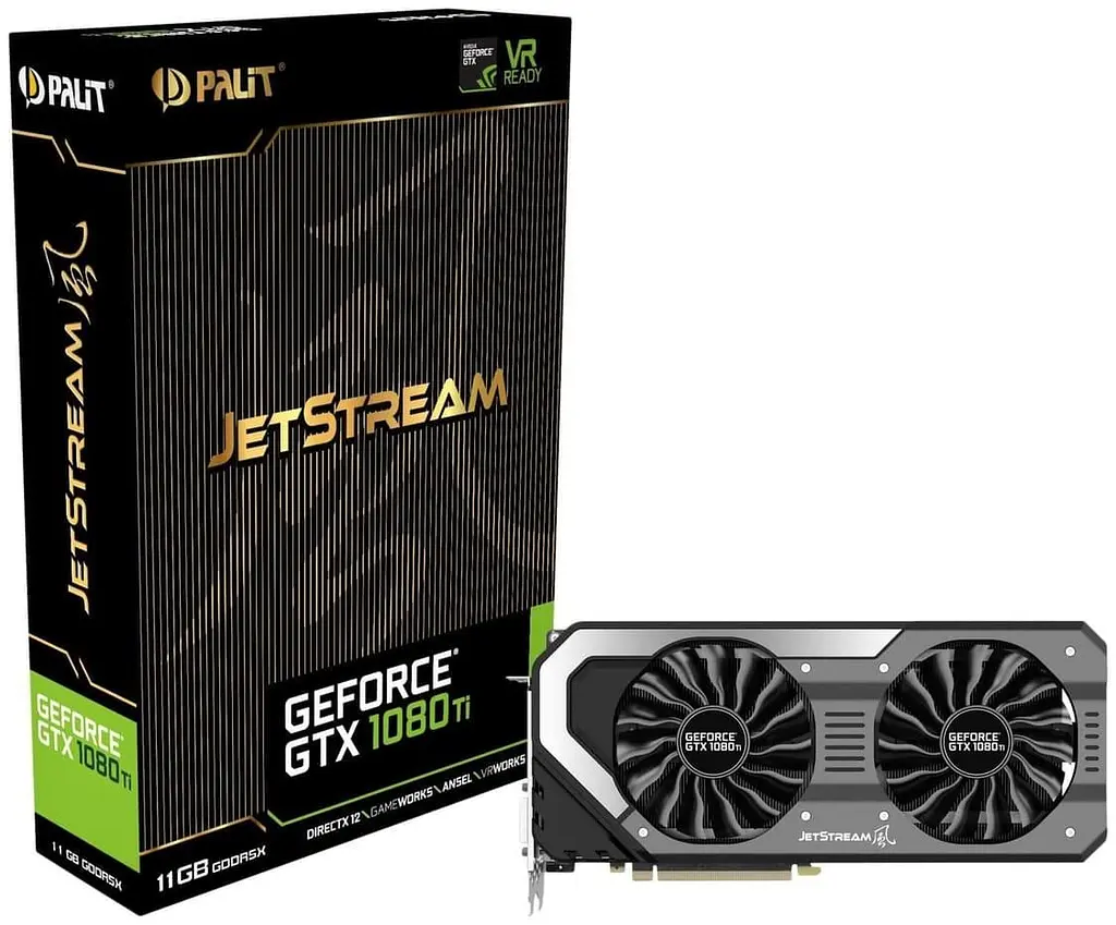 Видеокарта Palit GTX 1080Ti 11Gb JetStream (NEB108T015LC-1020J) (GDDR5X, 352 bit, PCI-E v3.0) Б/у - фото 5