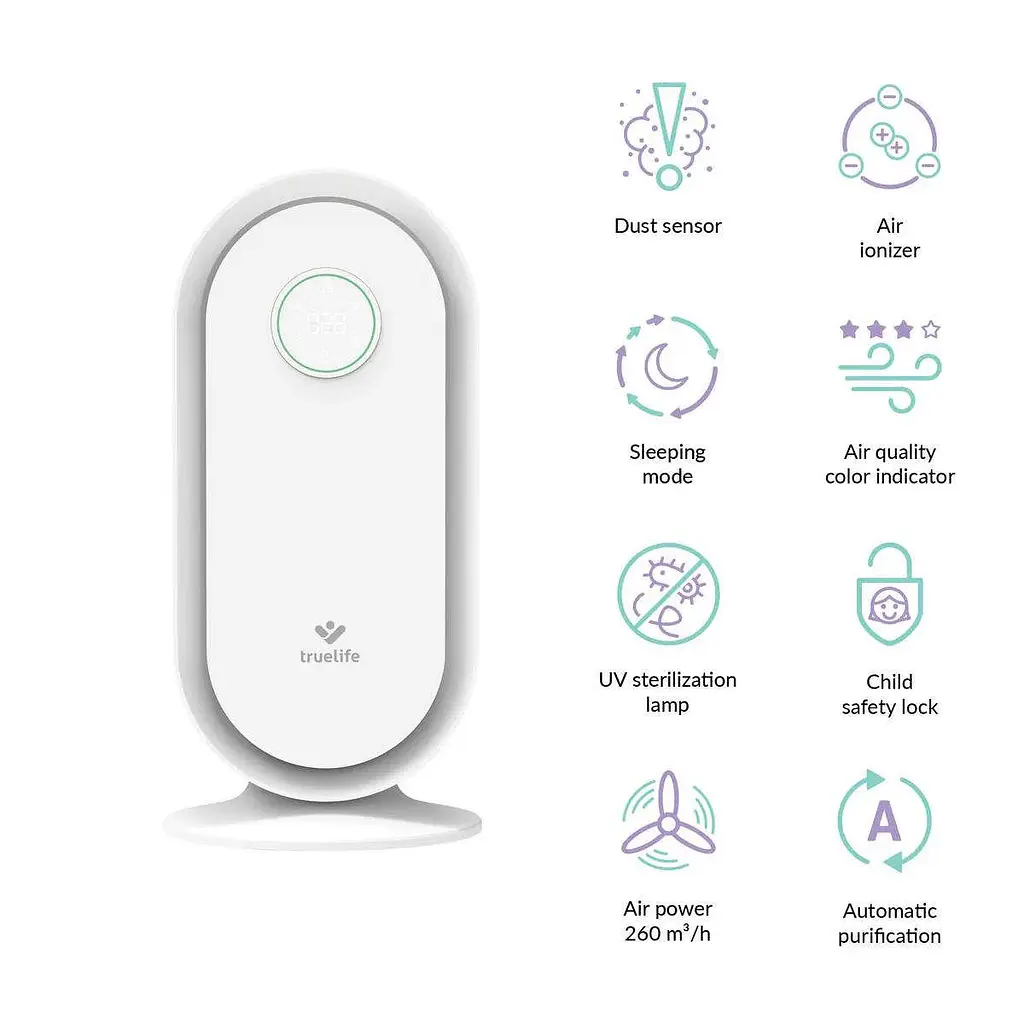 Воздухоочиститель TrueLife AIR P5 WiFi (TLAIRPP5) - фото 3