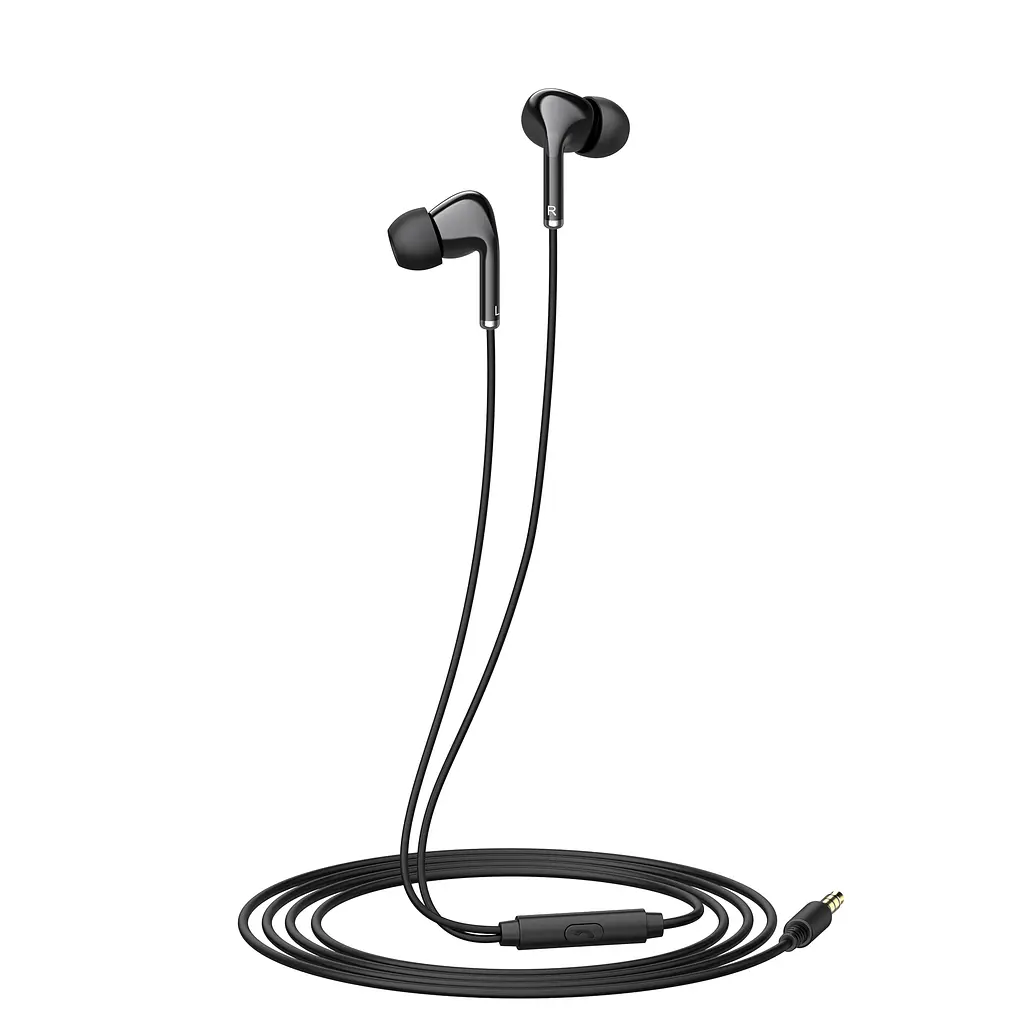 Вакуумні навушники з мікрофоном HAVIT HV-E306P Black HAVIT (29273-000) - фото 9