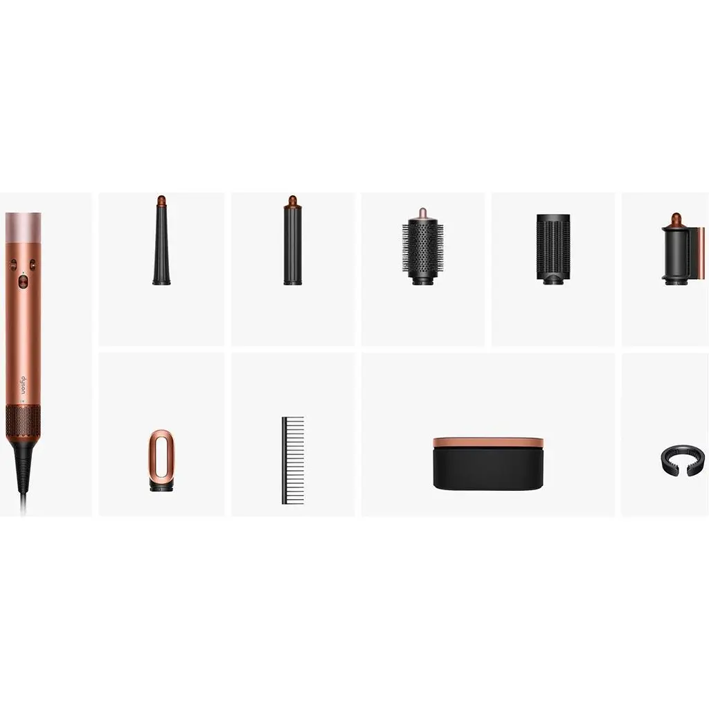 Фен-стайлер Dyson Airwrap i.d. Multi-Styler and Dryer Straight to Wavy Amber Silk (123682-01) [145897] - фото 3