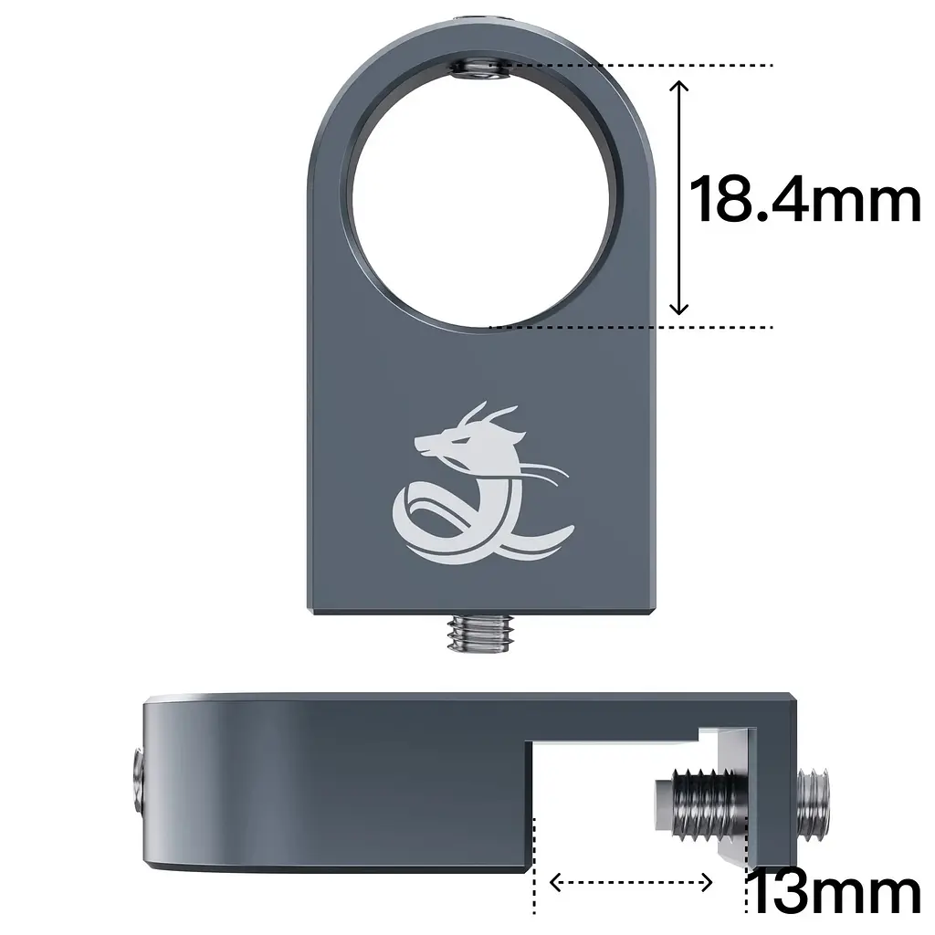 Тримач для трубок 17мм Chihiros Metal Pipe Clamp 17мм - фото 3