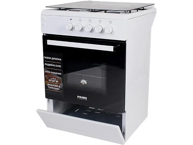 Газова плита Prime Technics PSG 64017 W - фото 4
