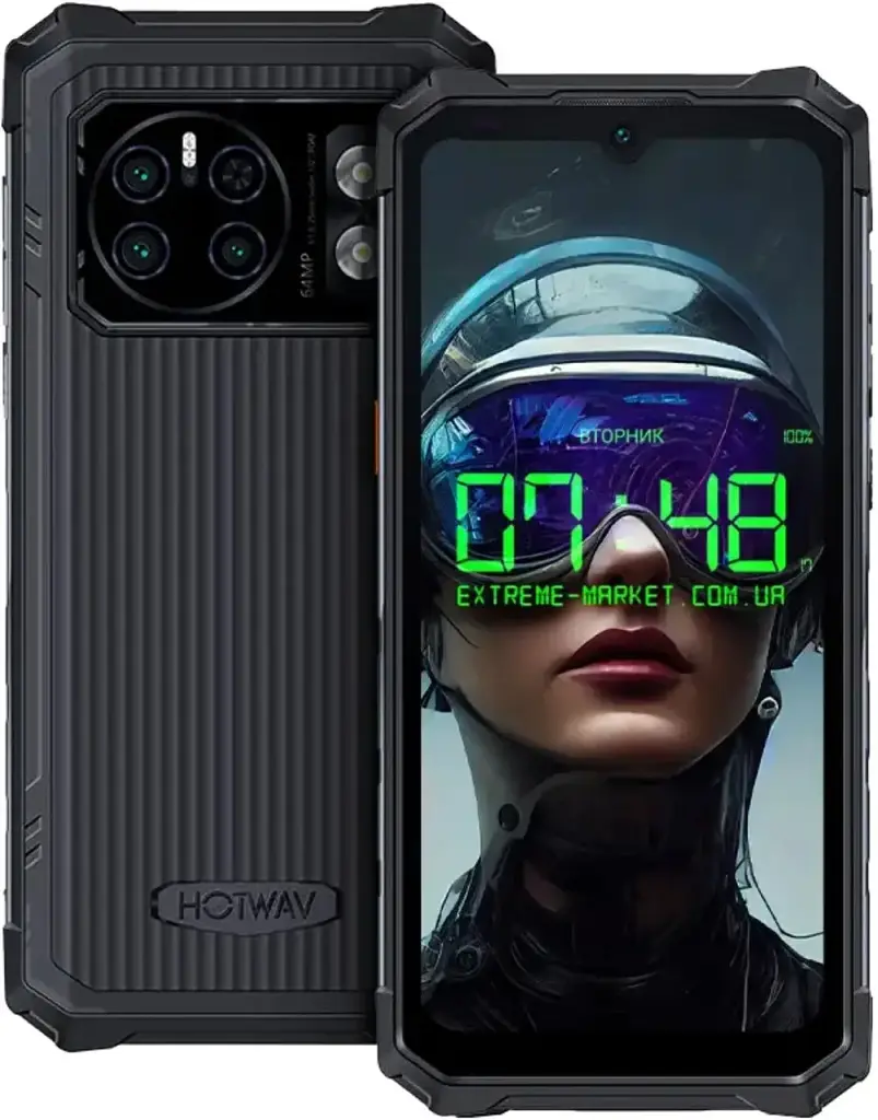 Смартфон Hotwav Cyber 13 8/128Gb Black Global Version - фото 3