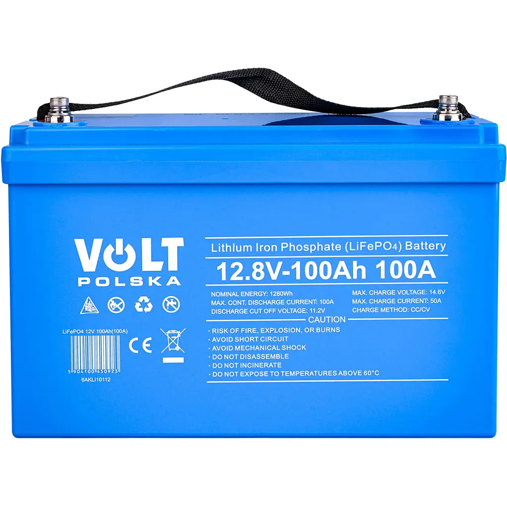 Акумуляторна батарея Volt Polska LiFePO4 12.8V 100Ah 100А + BMS + Bluetooth - фото 4