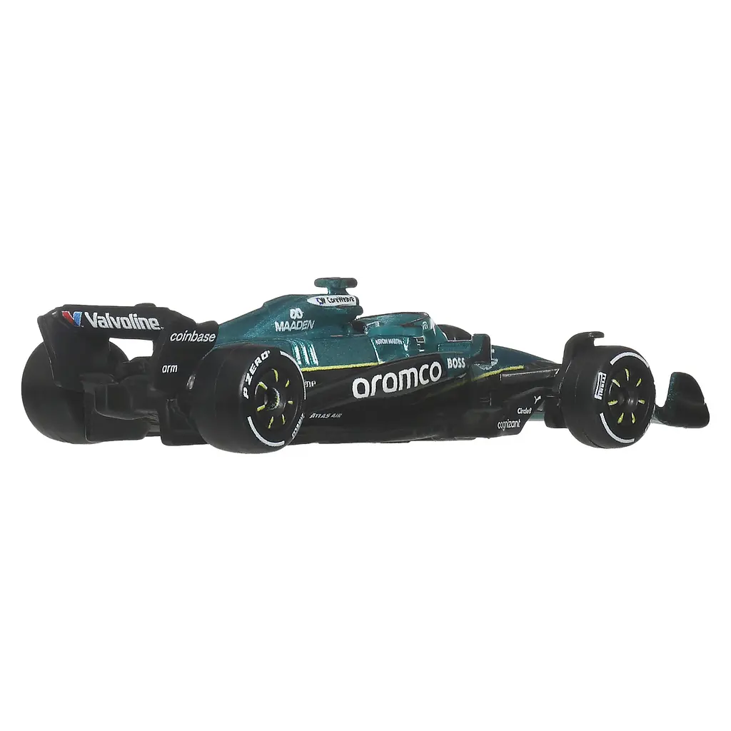 Колекційна машинка Hot Wheels Formula 1 Aston Martin Lance Stroll №18, 1:64 (JKD87) - фото 3
