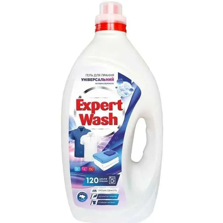 Гель для прання Expert Wash 6л універсальний Гірська свіжість