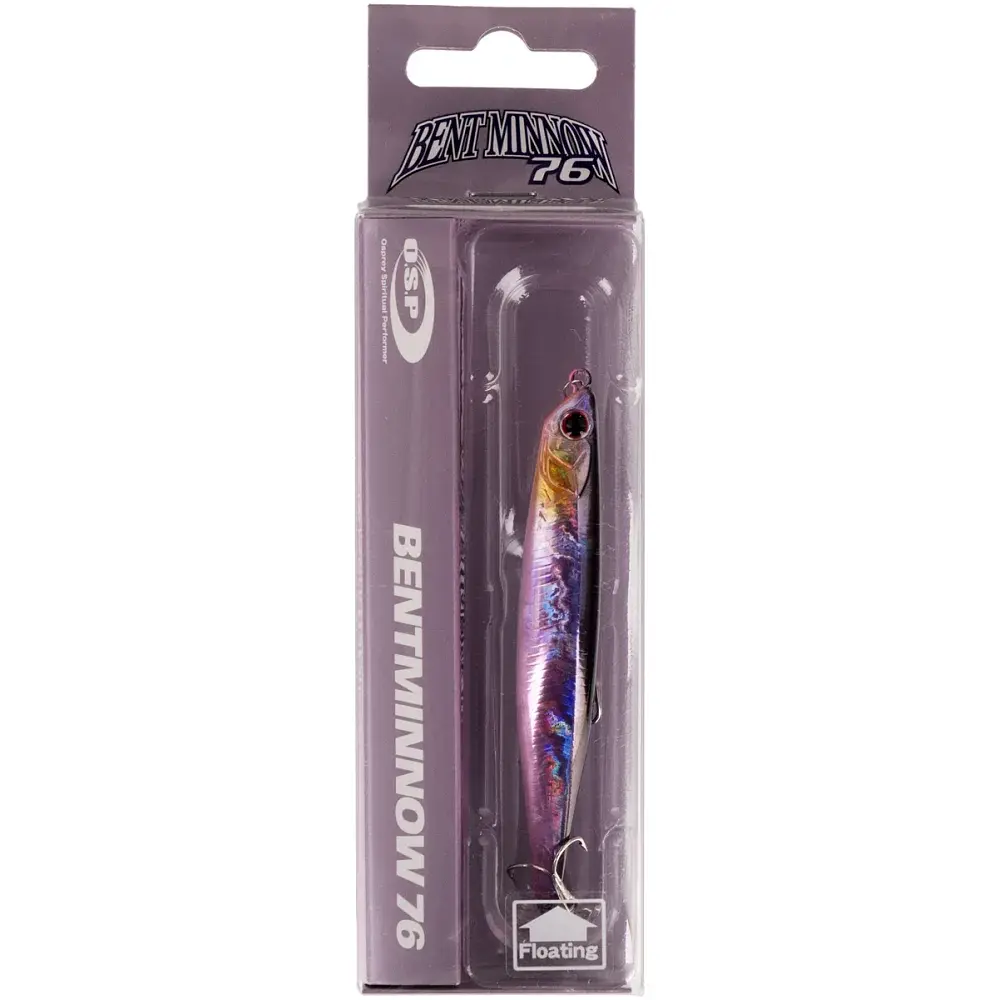 Воблер OSP Bent Minnow 76 F 76 мм 4.3 г PP43 jpn, 0.0-0.5 м - фото 4