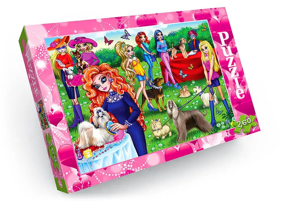 ПАЗЛИ "ВИСТАВКА СОБАК", 260 ЕЛ DANKOTOYS (C260-12-01,02)