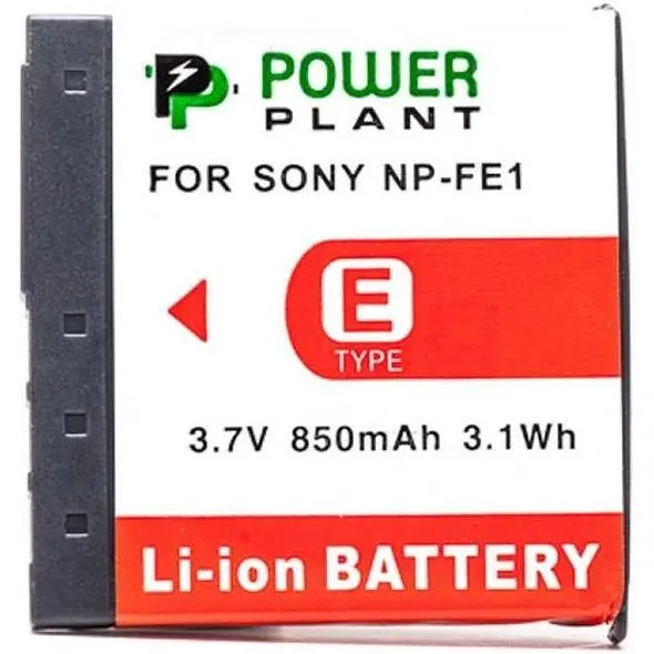 Акумулятор PowerPlant NP-FE1 для Sony (DV00DV1062) [95261] - фото 2