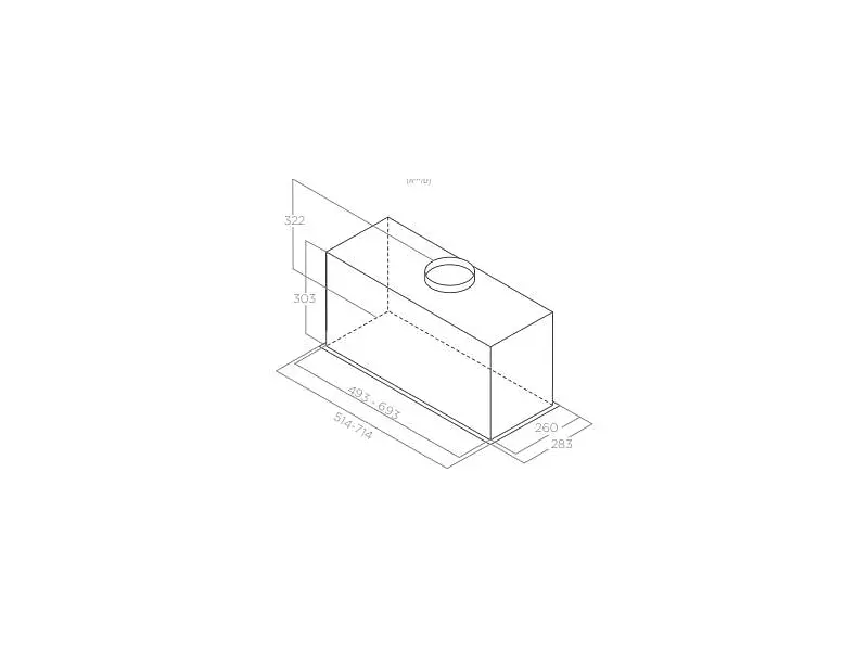 Витяжка вбудована Elica SENSOR BL MAT/A/72 - фото 2