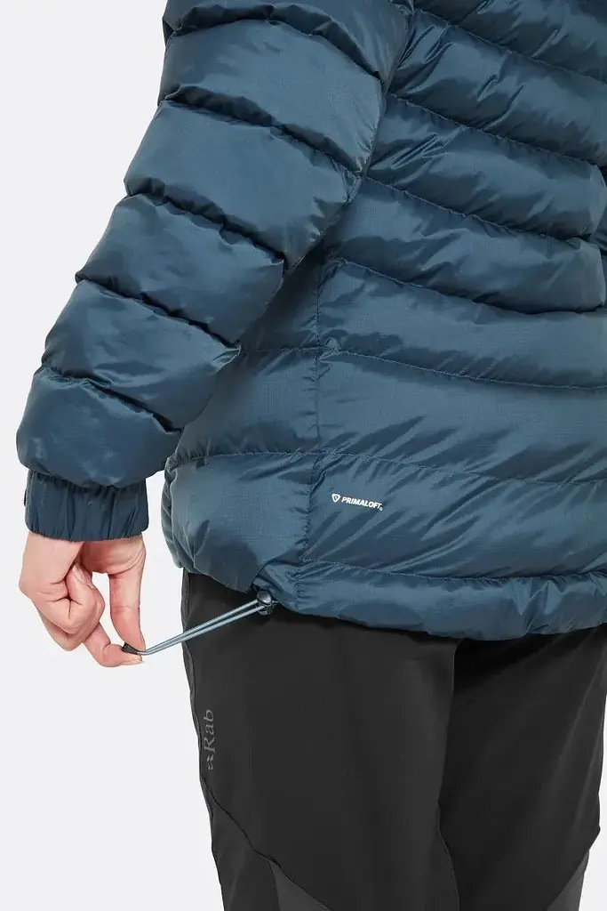 Женская теплая куртка Rab Nebitron Pro Jacket Womens 12 Темно-синий - фото 8