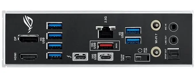 Материнська плата ASUS ROG STRIX B860-F GAMING WIFI (ROG STRIX B860-F GAMING WIFI) (Socket 1851, Intel B860, ATX) - фото 8