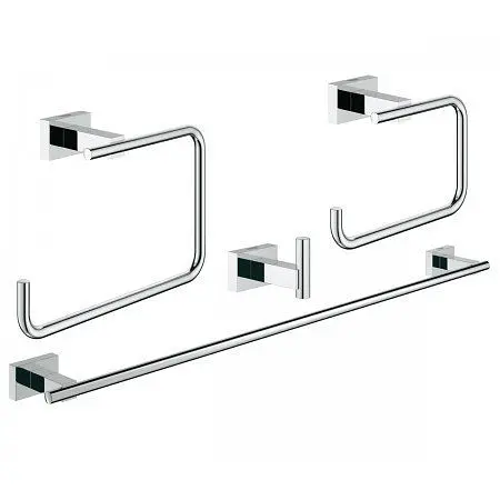 Набір аксесуарів Grohe Essentials Cube 40778001, Хром