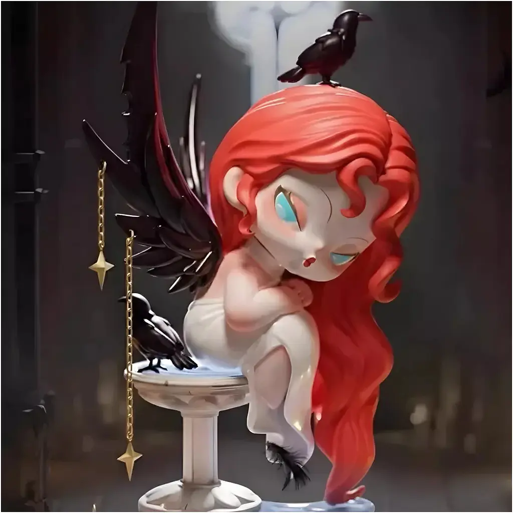 Колекційна м'яка іграшка з кільцем 10/10 Toys Dodo Nami Nightmare core (DD-PA00068) - фото 3