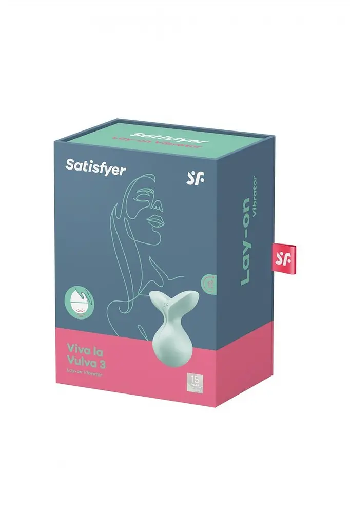 Вибратор для клитора Satisfyer Viva la Vulva 3 8.5 см мятный - фото 6