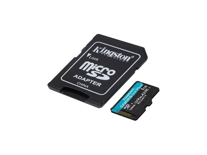 Карта пам'яті Kingston Canvas Go Plus Gen4 MicroSDXC 200MB/s A2 U3 V30 + SD-адаптер 1 TB (SDCG4/1TB) - фото 2