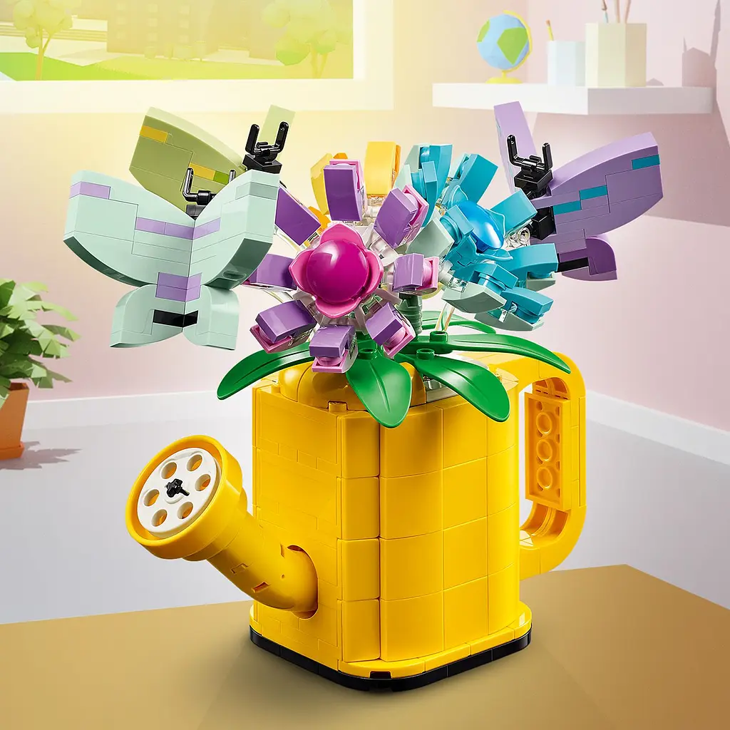Уценка. Конструктор LEGO Creator Цветы в лейке 420 детали (31149) - фото 7
