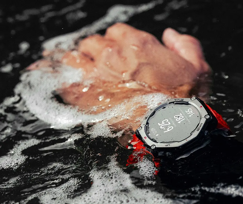 Смарт-часы защищены Amazfit T-Rex 3 серебристый (W2323GL9N) - фото 8