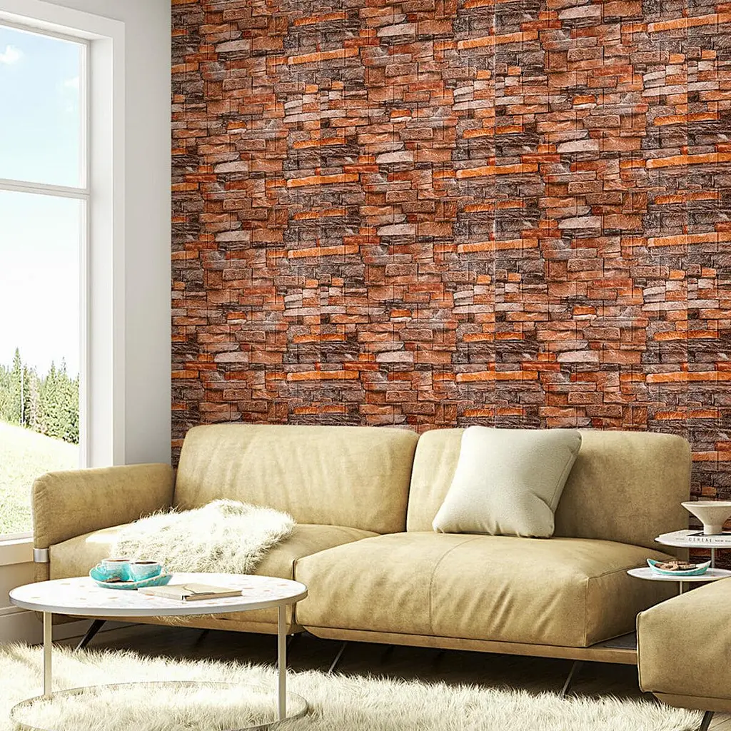 Панель стінова Sticker Wall 3D 058-2 700х770х2мм Мікс SW-00001917 - фото 5