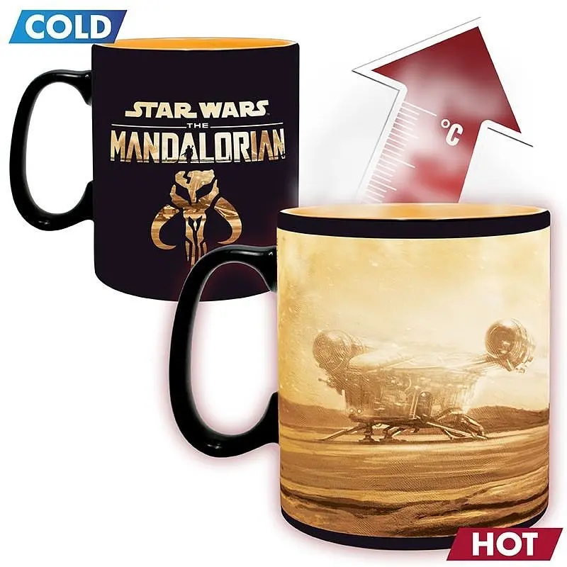Чашка хамелеон AbyStyle Mandalorian Mando 460 мл - фото 3
