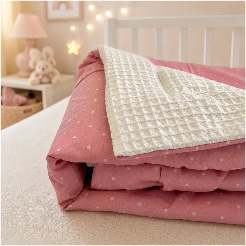 Плед дитячий MirSon Poplin Waffle Cats 150х220 см (2200013893455) - фото 8