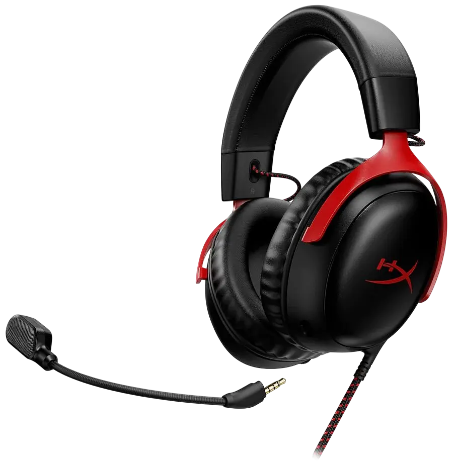 Гарнітура HyperX Cloud III Black-Red (727A9AA)