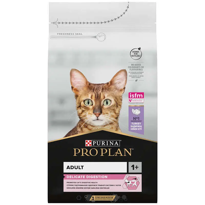 Сухий корм для котів Purina Pro Plan Delicate з індичкою 10 кг 12524952