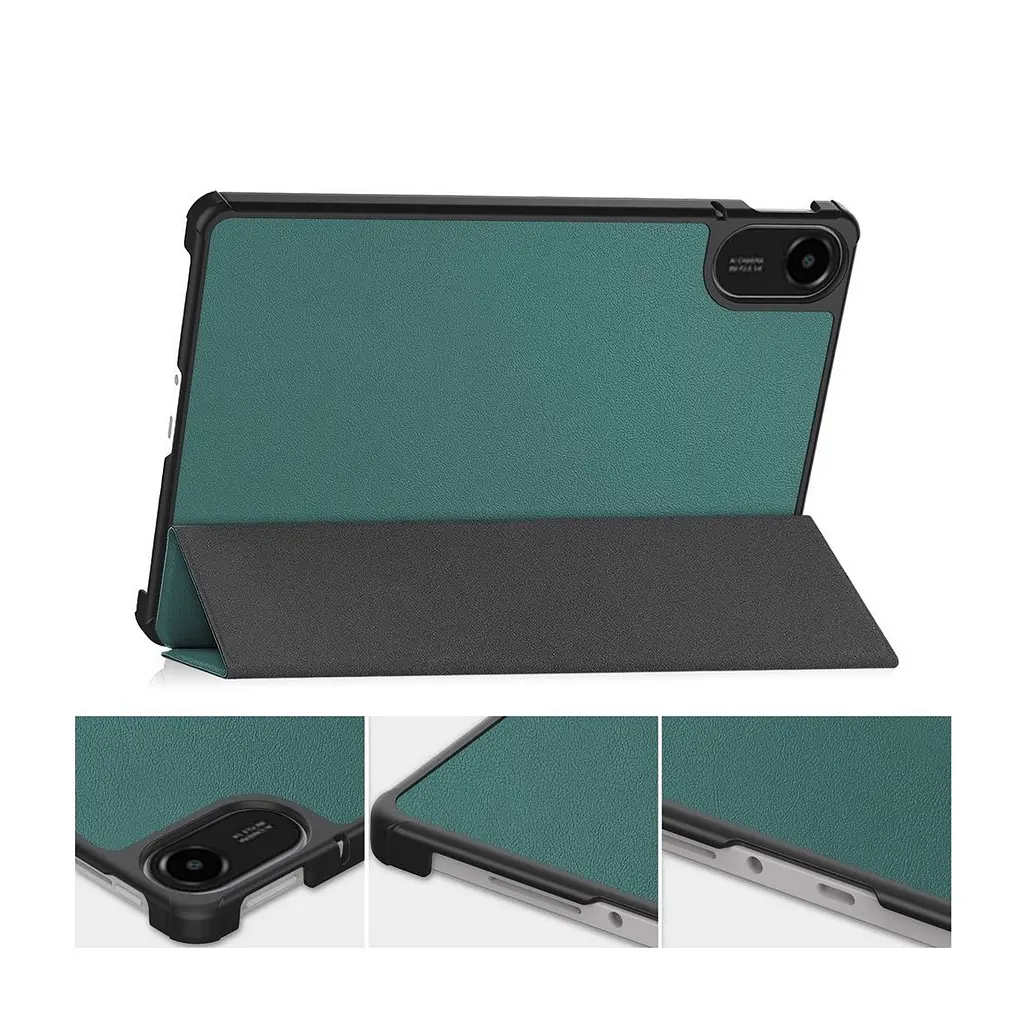 Чохол до планшета BeCover Smart Xiaomi Redmi Pad 2 11.0" Dark Green (713638) - фото 5