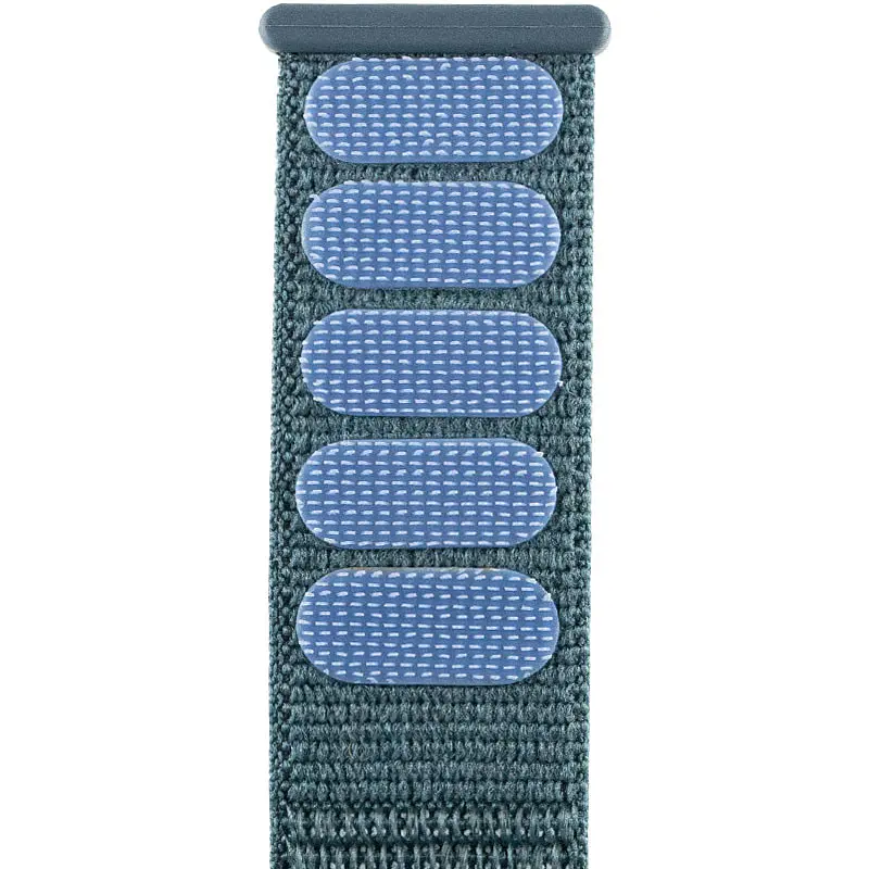 Ремінець Nylon для Apple Watch 38/40/41/42mm(ser.10) Зелений / Pine green - фото 5