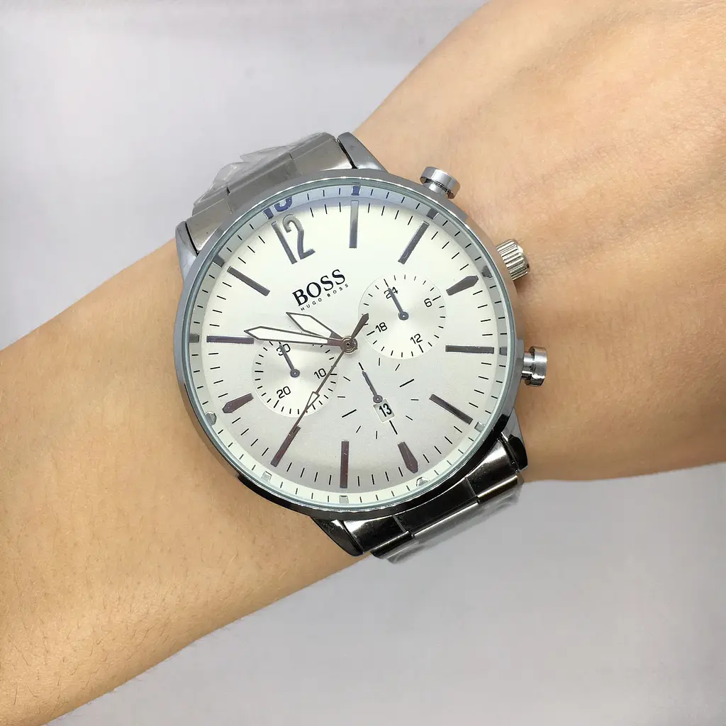 Наручний годинник чоловічий Clockhouse Boss Сріблястий (IBW679S) - фото 5