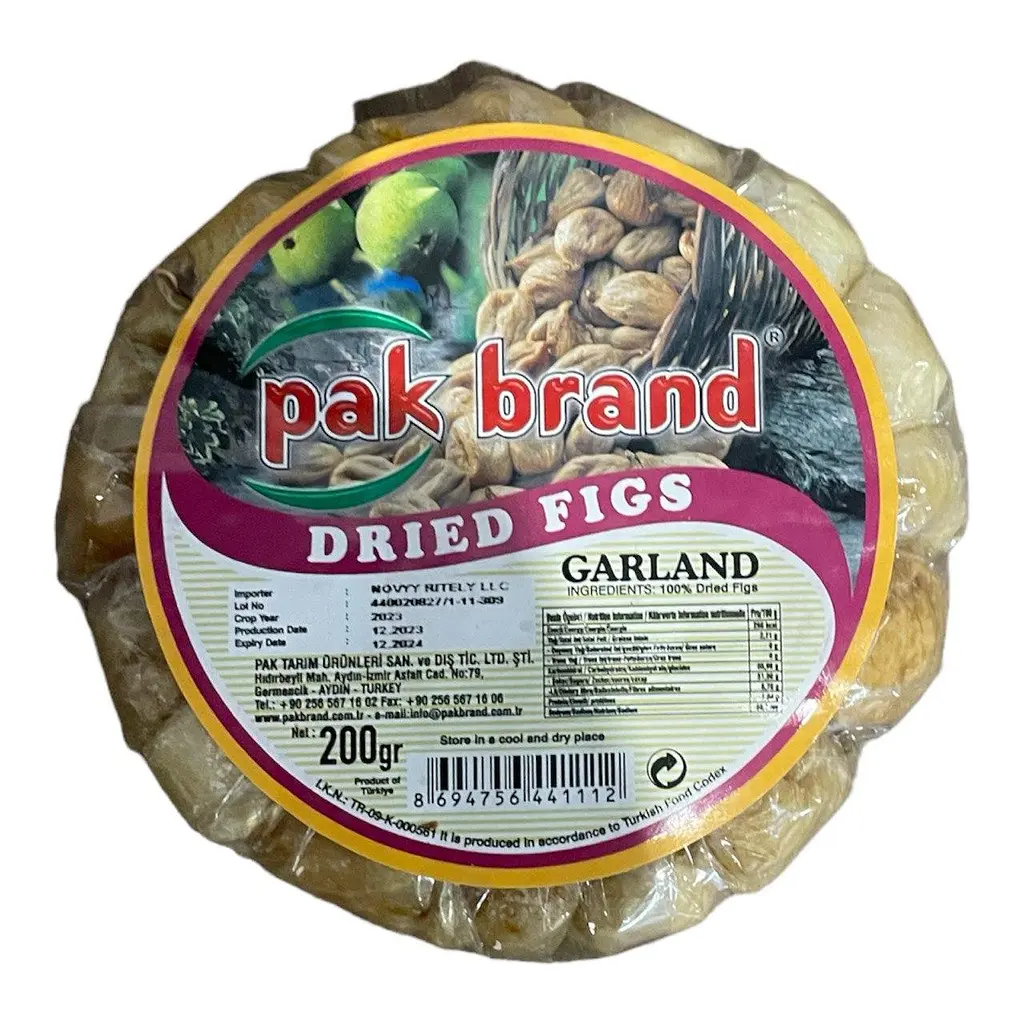 Інжир сушений Pak brand 200 г