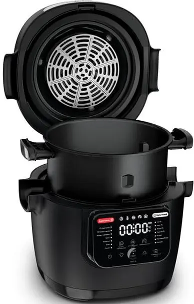 Аэрофритница Tefal 2в1 Multicook Actifry MY741CF1, 6 л Черный 1334Вт - фото 4