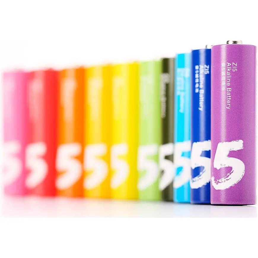 Батарейки ZMI Rainbow AA batteries 1 шт [14450] - фото 6