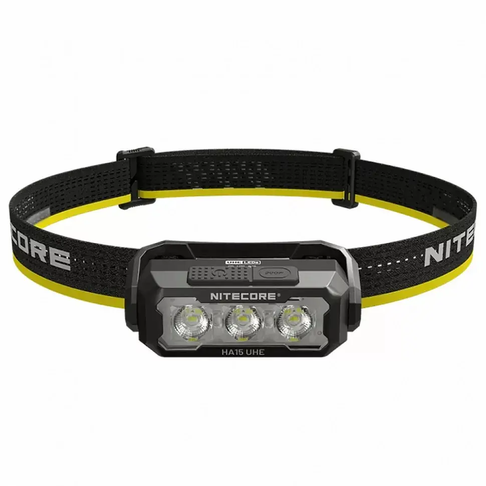 Ліхтар налобний Nitecore HA15 UHE White-Red Led 400 люмен 9 режимів 1xAA/1x14500 (1088-6-1565) - фото 3