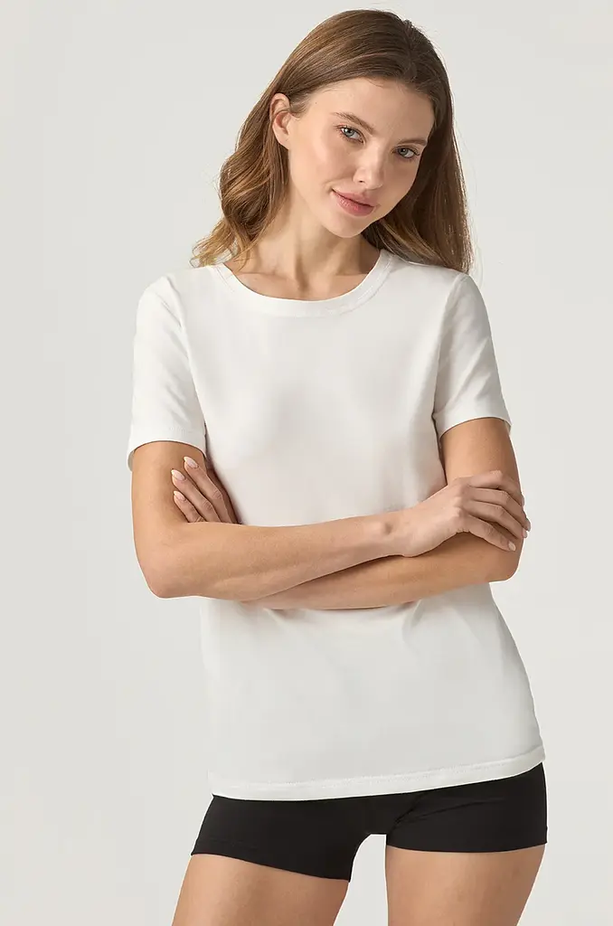 Футболка женская MISS COMFORT 500/00/01 ELLEN Молочный, XL - фото 3