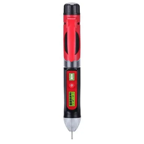 Тестер напруги безконтактний (12-1000V / 50/60Hz) зі світловою та звуковою індикацією WT301 wintact hoz0008915 - фото 8