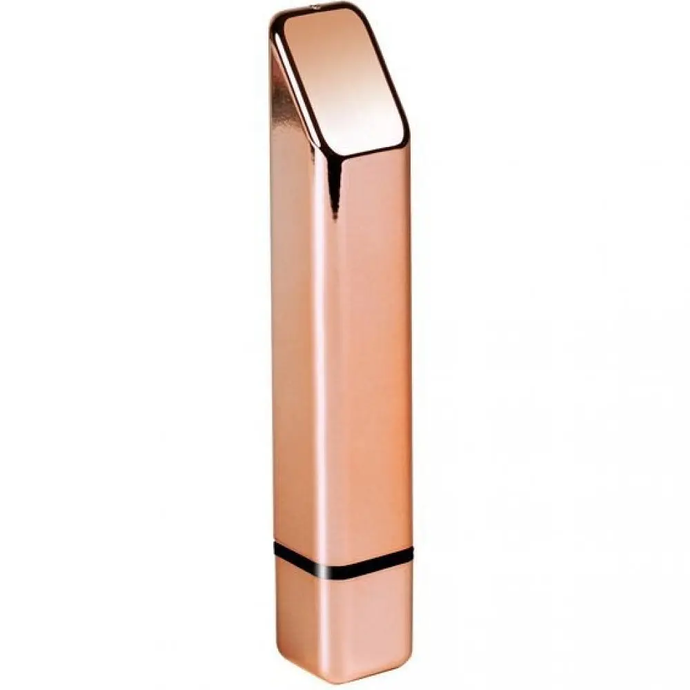 Вібратор Rocks Off Bamboo Rose Gold, 10х1.7 см. рожевий