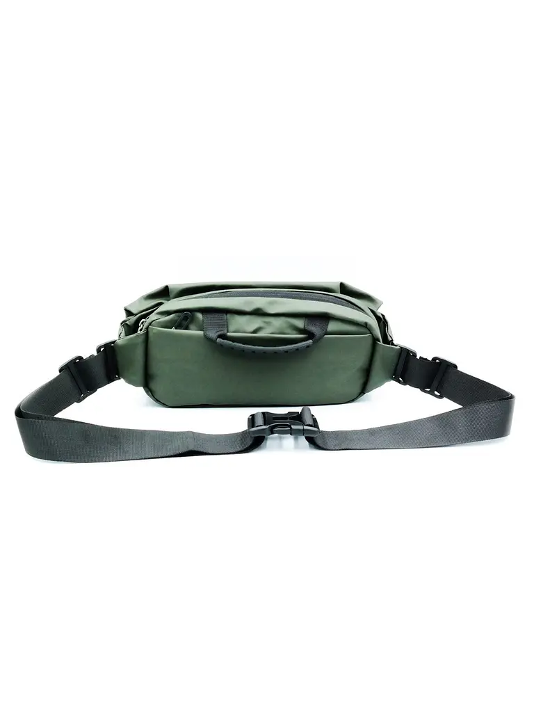 Сумка кросс-боді (бананка) 35 х 14 х 7 см Weatro Хакі ssch-kit-0081 (ssch-kit-0081) - фото 3