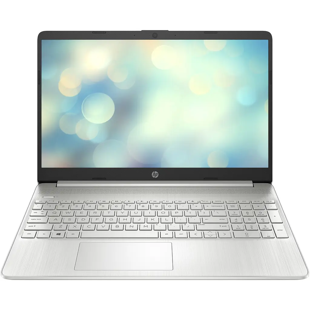 Ноутбук HP 15s-fq5014nq з процесором Intel Core i7-1255U pana la 4.70 GHz, 15.6, Full HD, IPS, 8GB, 512GB SSD, Intel Iris X графікою, DOS, сріблястий - фото 3